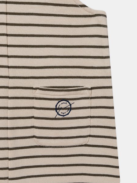 Βρεφική Σαλοπέτα για Αγόρια Striped Bear