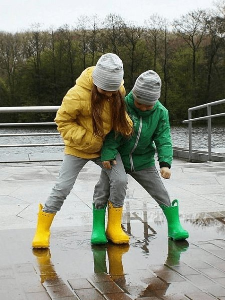 Παιδικές Γαλότσες Crocs Handle It Yellow