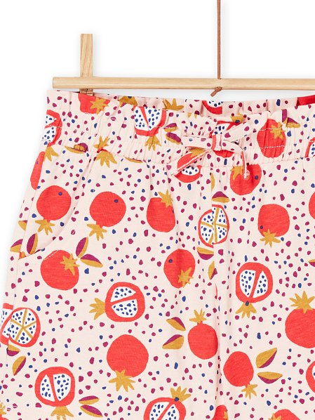 Παιδικό Σορτς για Κορίτσια Pink Pomegranate