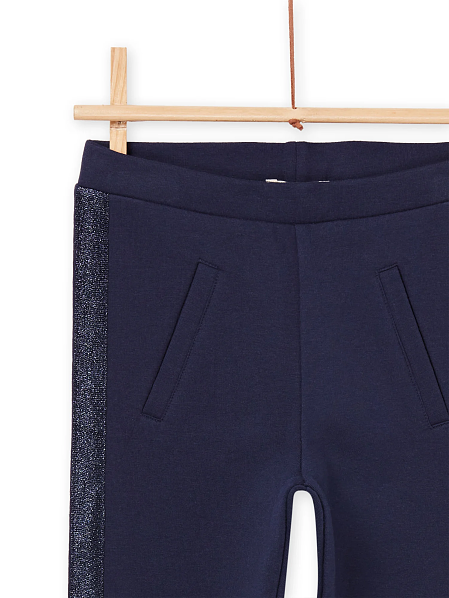 ΠαιδικόΠαντελόνι για Κορίτσια Navy Glitter