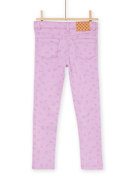 Παιδικό Παντελόνι για Κορίτσια Purple
