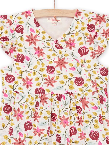 Παιδικό Φόρεμα για Κορίτσια Pomegranate Pattern