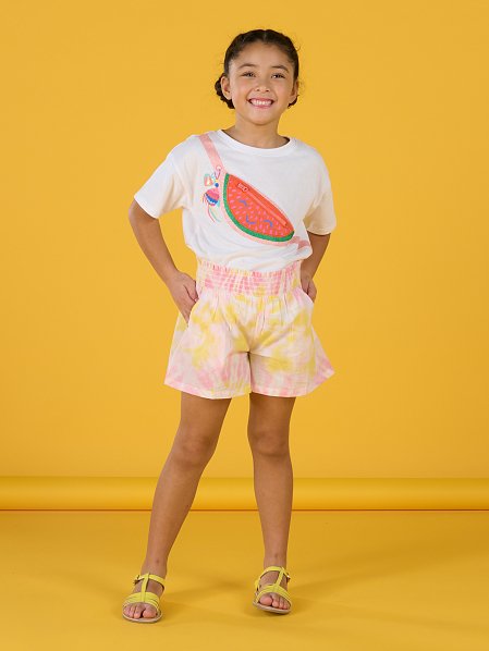 Παιδικό Σορτς για Κορίτσια Tie Dye