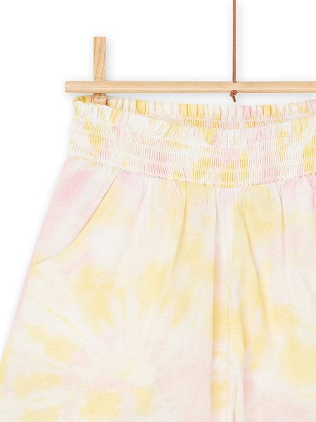 Παιδικό Σορτς για Κορίτσια Tie Dye