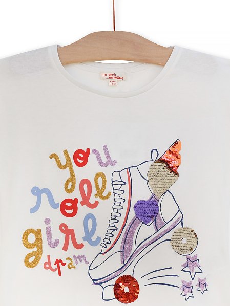 Παιδική Μπλούζα για Κορίτσια You roll girl