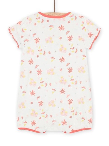 Βρεφική Πιτζάμα για Κορίτσια White Romantic