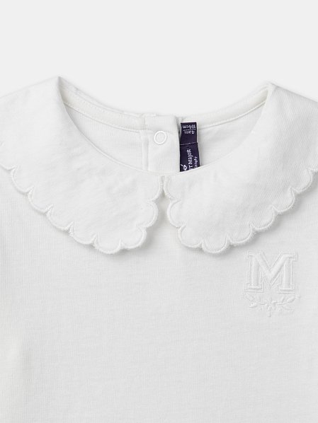 Παιδική Μπλούζα για Κορίτσια White Princess Collar