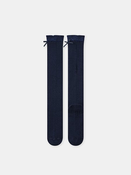 Παιδικές Κάλτσες για Κορίτσια Navy Bows