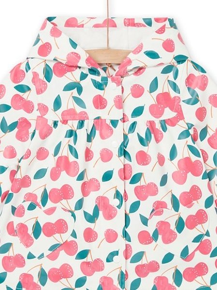 Βρεφικό Μπουφάν για Κορίτσια Pink Cherries