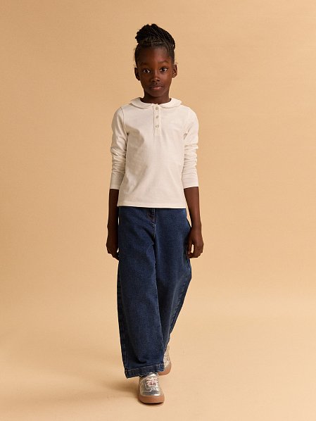 Παιδικό Παντελόνι Τζιν για Κορίτσια Trendy Jeans
