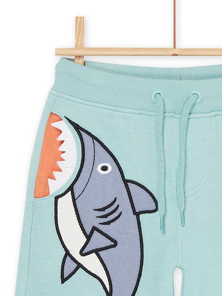 Παιδική Βερμούδα για Αγόρια Light Blue Shark