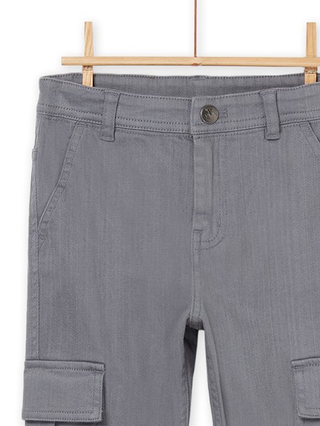 Παιδικό Παντελόνι για Αγόρια Grey Cargo