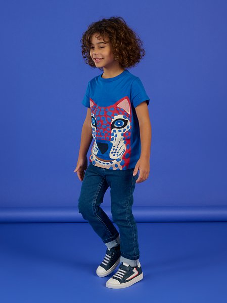 Παιδική Μπλούζα για Αγόρια Blue Tiger