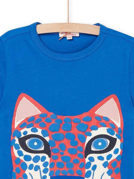 Παιδική Μπλούζα για Αγόρια Blue Tiger