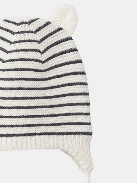 Βρεφικό Σκουφάκι για Νεογέννητα Striped Bear