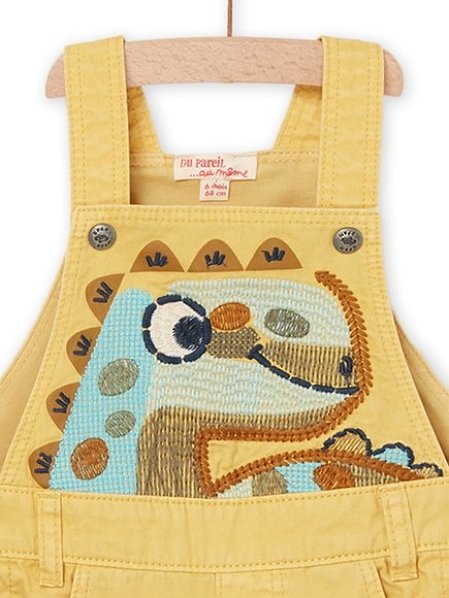 Βρεφική Σαλοπέτα για Αγόρια Yellow Dino