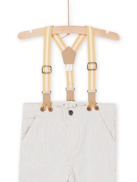 Βρεφικό Παντελόνι για Αγόρια Classy Beige