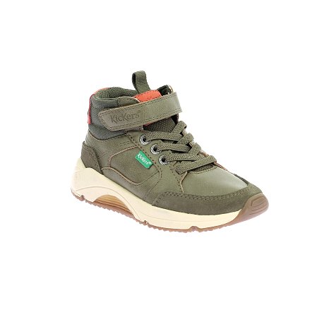 Παιδικά Παπούτσια Kickers Run Run High για Αγόρια Green (Μεγέθη 24-34)