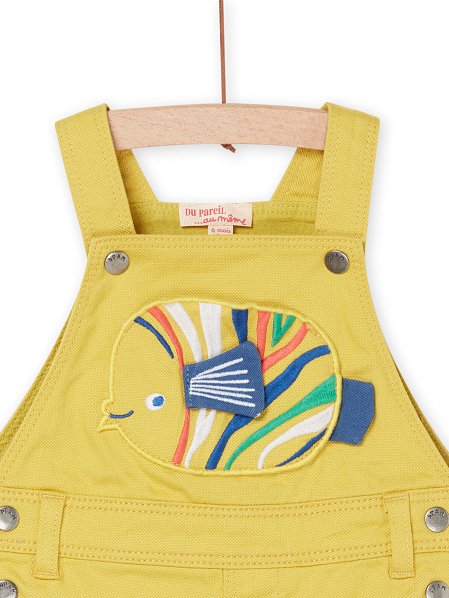 Βρεφική Σαλοπέτα για Αγόρια Yellow Fish