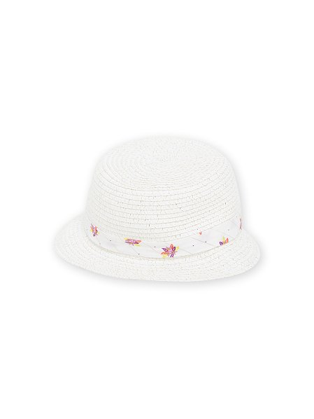 Βρεφικό Καπέλο για Κορίτσια Classic White