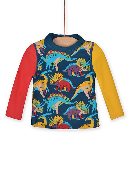 Βρεφικό Σετ Μαγιό για Αγόρια Navy Dinos