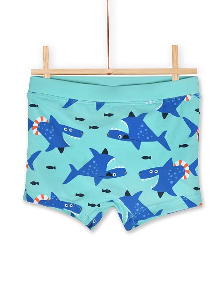 Βρεφικό Μαγιό για Αγόρια Turquoise Sharks
