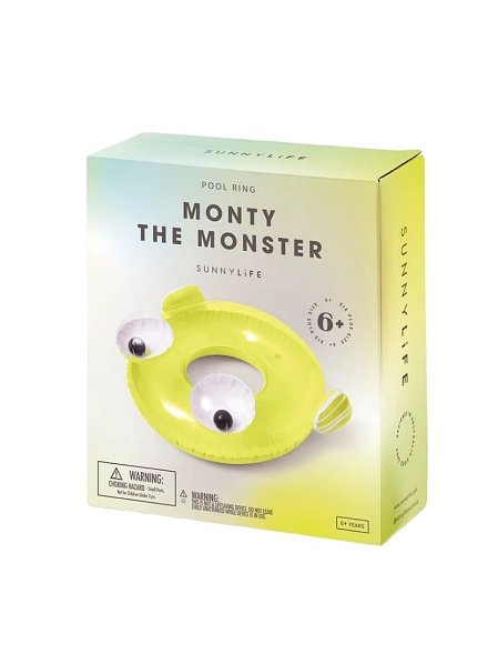 SUNNYLIFE Φουσκωτό Σωσίβιο Monty The Monster