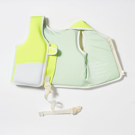 SUNNYLIFE Παιδικό Γιλέκο Κολύμβησης Shark Tribe Blue Neon Citru