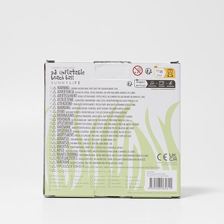 SUNNYLIFE Φουσκωτή Μπάλα Θαλάσσης Cookie the Croc 3D