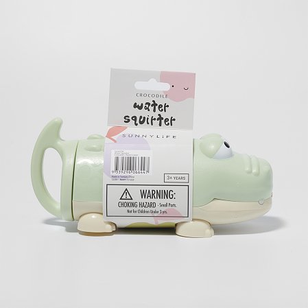SUNNYLIFE Παιδικό Νεροπίστολο Crocodile Pastel Green