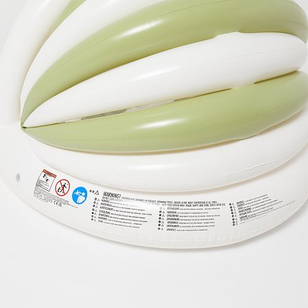 SUNNYLIFE Παιδική Φουσκωτή Πισίνα Cookie the Croc Khaki