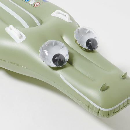 SUNNYLIFE Παιδικό Φουσκωτό Παιχνίδι Θαλάσσης Cookie the Croc Khaki