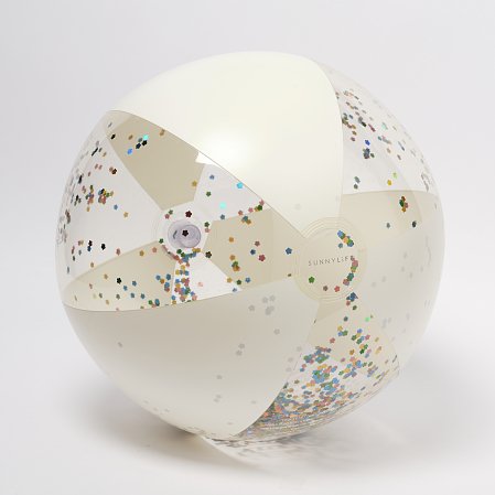 SUNNYLIFE Φουσκωτή Μπάλα Θαλάσσης Cotton Candy Glitter