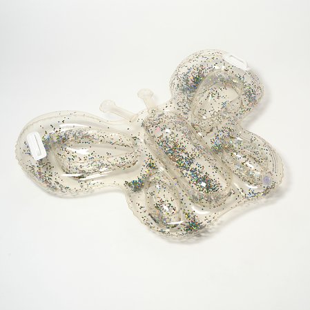 SUNNYLIFE Παιδικό Στρώμα Θαλάσσης Lie-on Butterfly Cotton Candy Glitter