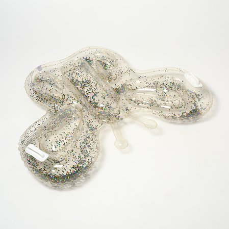 SUNNYLIFE Παιδικό Στρώμα Θαλάσσης Lie-on Butterfly Cotton Candy Glitter