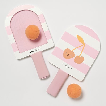 SUNNYLIFE Παιδικές Ρακέτες Velcro Cotton Candy Cherry