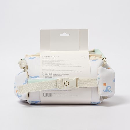 SUNNYLIFE Παιδικό Φουσκωτό Σωσίβιο Μπουφάν Sammy the Seagull Blue Wave