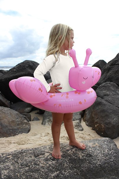 SUNNYLIFE Παιδική Φουσκωτή Κουλούρα Κολύμβησης Cotton Candy Cherry