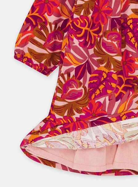 Παιδικό Μακρυμάνικο Φόρεμα για Κορίτσια Floral