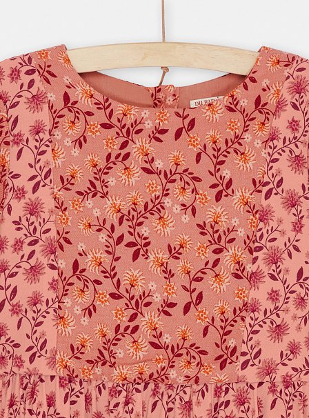 Παιδικό Φόρεμα για Κορίτσια Peach Dandellion