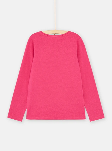Παιδική Μακρυμάνικη Μπλούζα για Κορίτσια Pink Zebra