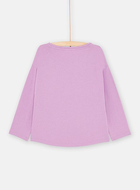 Παιδική Μακρυμάνικη Μπλούζα για Κορίτσια Lilac Squirrel