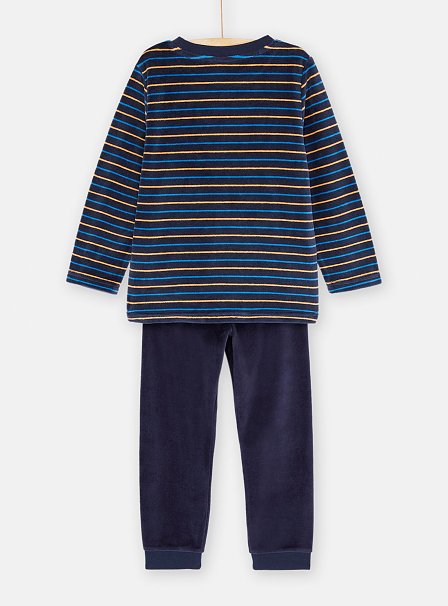 Παιδικές Μακρυμάνικες Πιτζάμες για Αγόρια Blue Spaceship