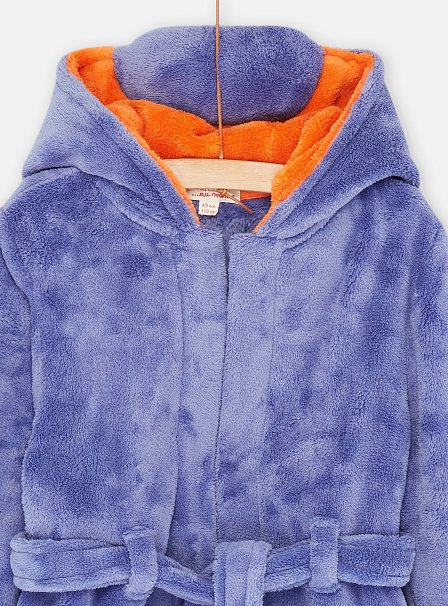 Παιδική Ρόμπα για Αγόρια Λιλά Dino