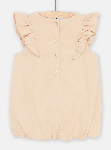 Βρεφικό Φόρεμα για Κορίτσια Μπεζ Giraffe