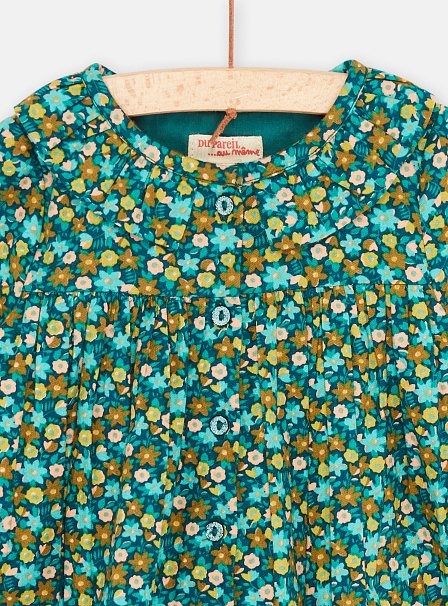 Βρεφικό Φόρεμα για Κορίτσια Blue Flowers