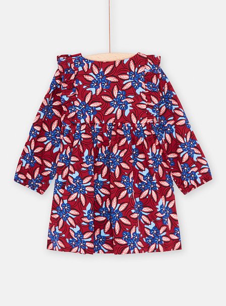 Βρεφικό Φόρεμα για Κορίτσια Red Flowers