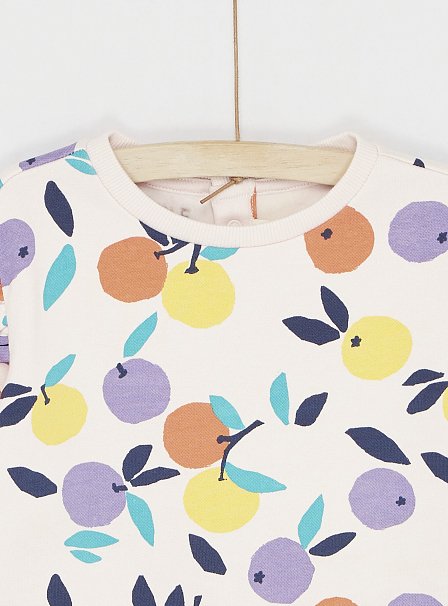 Βρεφικό Φούτερ για Κορίτσια White Lemons