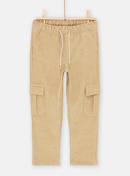 Παιδικό Παντελόνι για Αγόρια Cargo Beige
