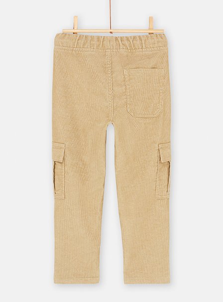 Παιδικό Παντελόνι για Αγόρια Cargo Beige